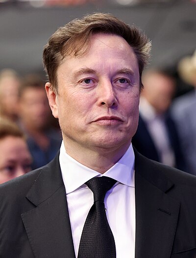 Porträt von Elon Musk
