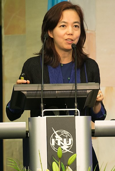Porträt von Fei-Fei Li
