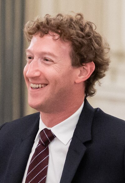 Porträt von Mark Zuckerberg